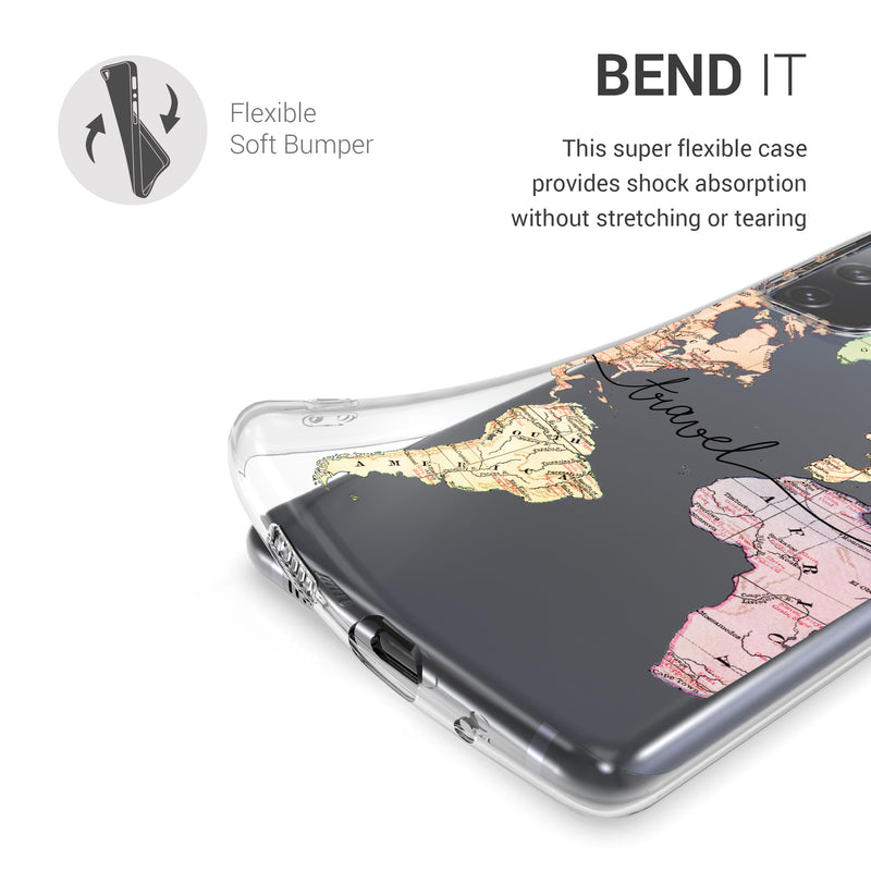 kwmobile Case kompatibel mit Samsung Galaxy S20 FE - Hülle Silikon transparent