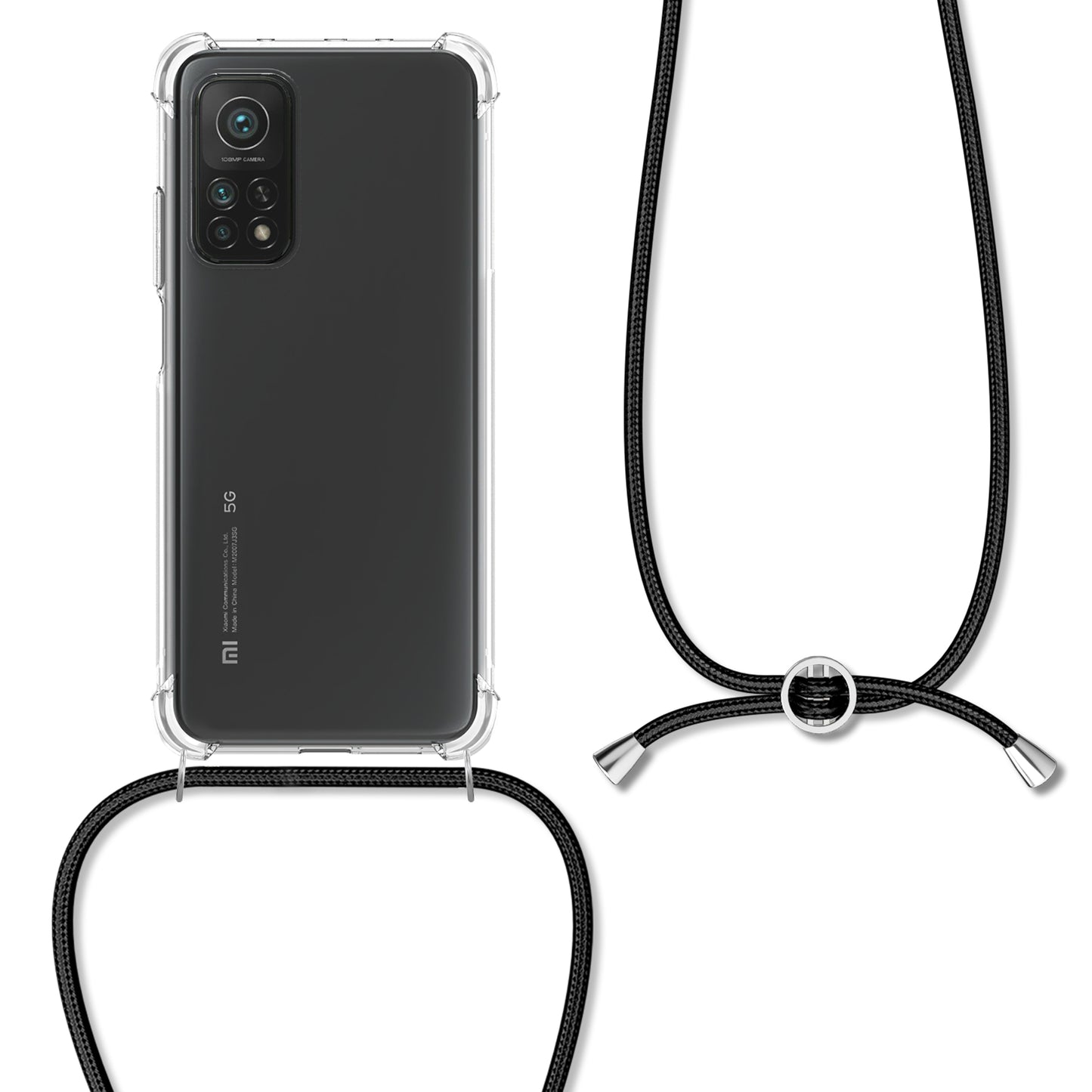 kwmobile Necklace Case kompatibel mit Xiaomi Mi 10T / Mi 10T Pro Hülle