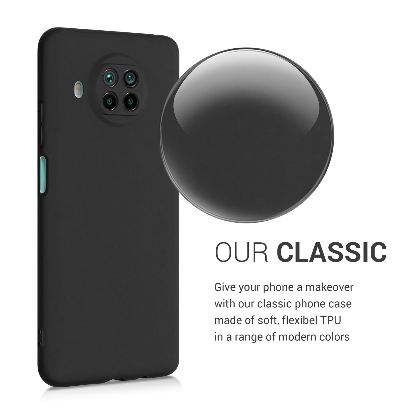 kwmobile Handyhülle für Xiaomi Mi 10T Lite Hülle Schutzhülle Cover