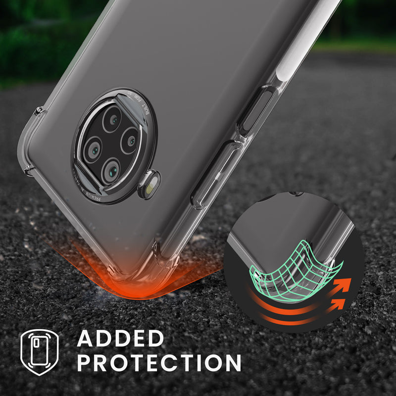 kwmobile Necklace Case kompatibel mit Xiaomi Mi 10T Lite Hülle Silikon Cover mit Handykette Band Handyhülle