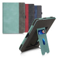 kwmobile Hülle kompatibel mit Pocketbook InkPad 3 / 3 Pro / Color / Vivlio InkPad 3 Hülle - Flip Case mit Handschlaufe - Kunstleder Cover