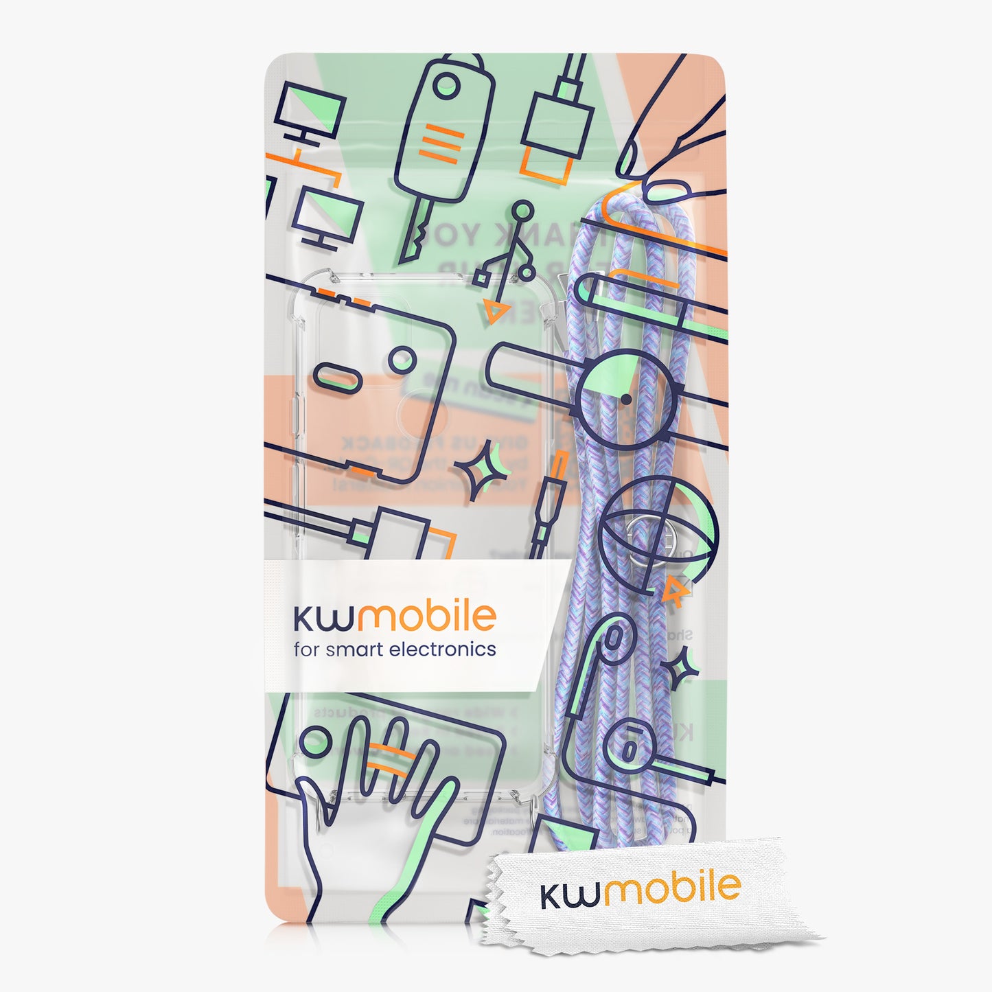kwmobile Necklace Case kompatibel mit Google Pixel 4a 5G Hülle
