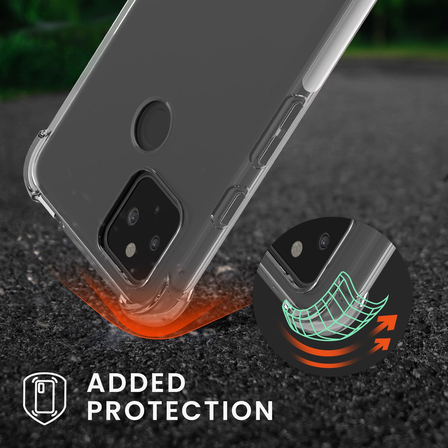 kwmobile Necklace Case kompatibel mit Google Pixel 4a 5G Hülle