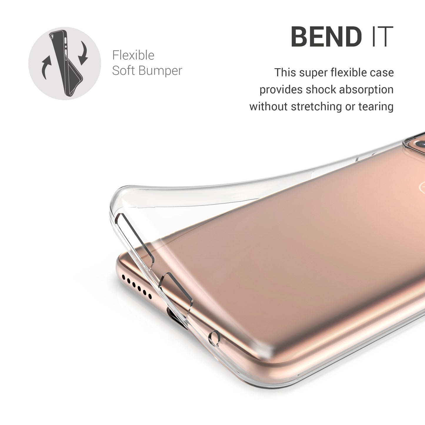 kwmobile Hülle kompatibel mit Motorola Moto G9 Plus - Handy Case