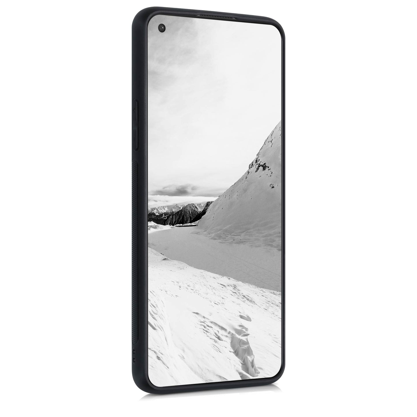 kwmobile Hülle kompatibel mit OnePlus 8T Handy Cover TPU Handyhülle Kompass Vintage