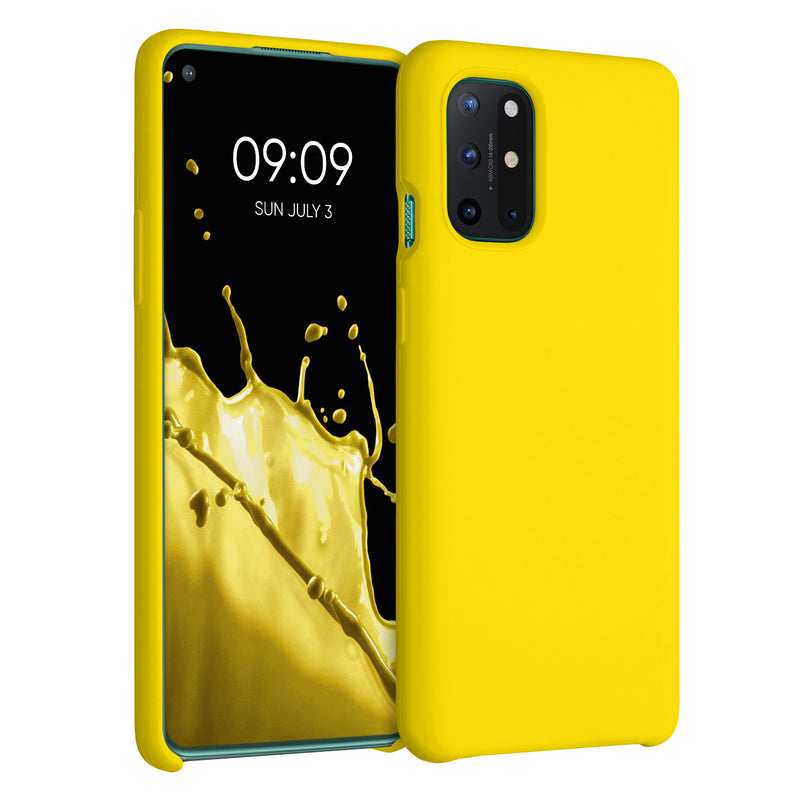 kwmobile Handyhülle für OnePlus 8T Hülle - Case Silikon - Kabelloses Laden - Schutzhülle Cover