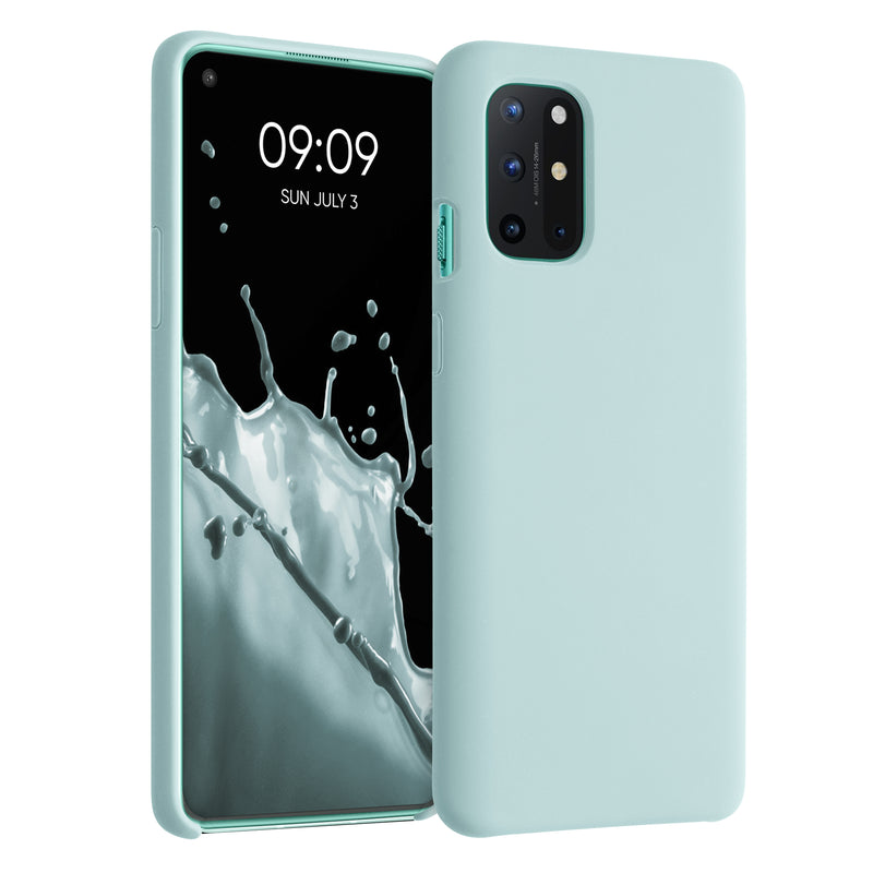 kwmobile Handyhülle für OnePlus 8T Hülle - Case Silikon - Kabelloses Laden - Schutzhülle Cover