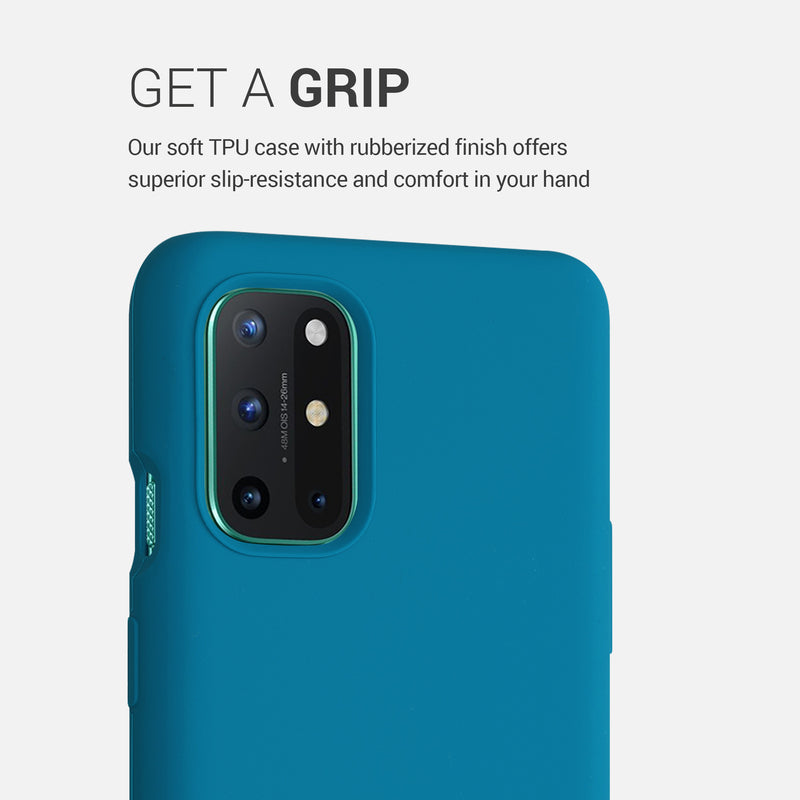 kwmobile Handyhülle für OnePlus 8T Hülle - Case Silikon - Kabelloses Laden - Schutzhülle Cover