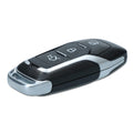 kwmobile Autoschlüssel Gehäuse kompatibel mit Ford 3-Tasten MyKey Autoschlüssel (Key Free) ohne Transponder Batterien Elektronik Auto Schlüsselgehäuse
