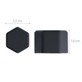 kwmobile 20x Abdeckung für 19 mm Radmuttern Auto Rad Schraube - Radschrauben Cover - Mutter Kappen