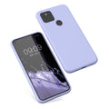kwmobile Hülle kompatibel mit Google Pixel 5 Hülle - gummierte Silikon Handyhülle - Schutzhülle für kabelloses Laden - Case