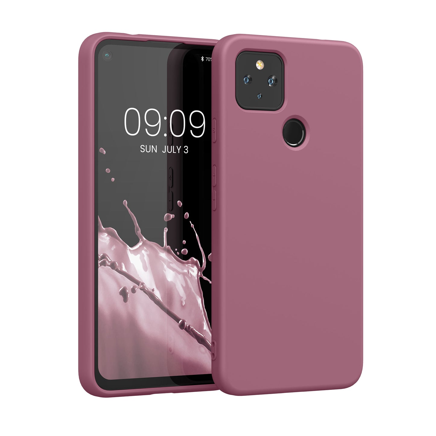 kwmobile Hülle kompatibel mit Google Pixel 4a 5G Schutzhülle für kabelloses Laden Case