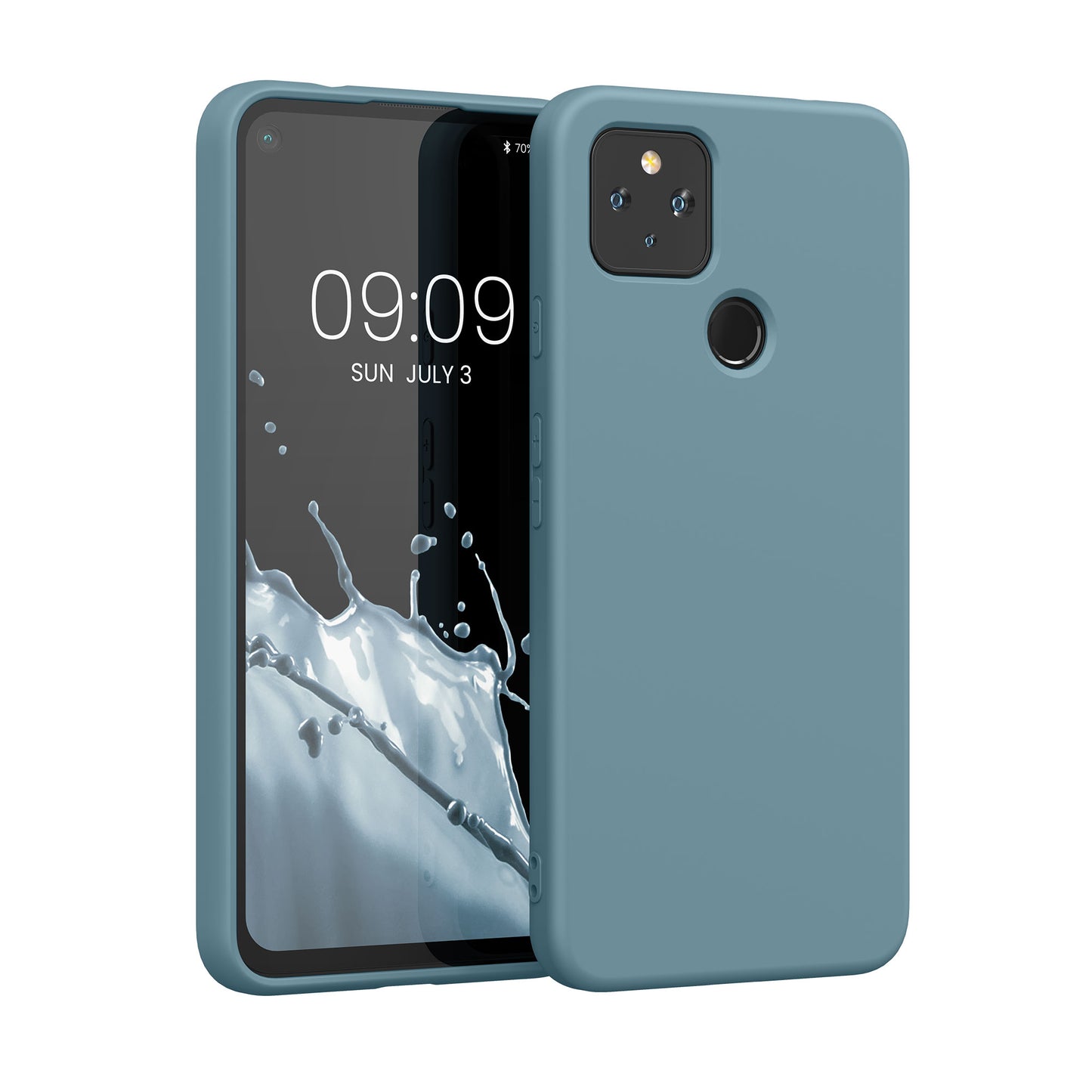 kwmobile Hülle kompatibel mit Google Pixel 4a 5G Schutzhülle für kabelloses Laden Case