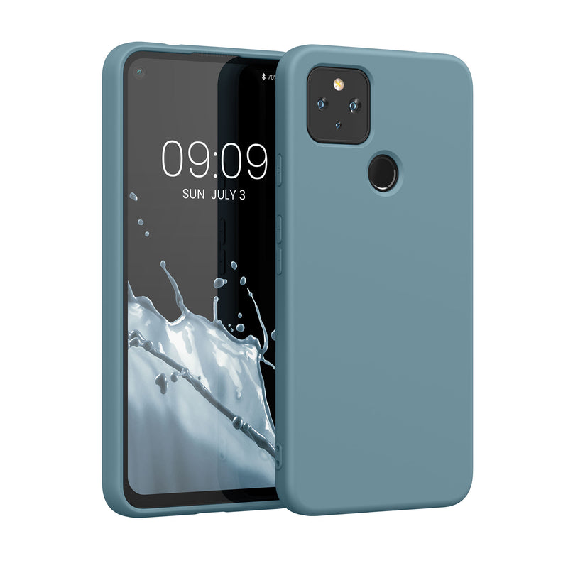 kwmobile Hülle kompatibel mit Google Pixel 4a 5G Schutzhülle für kabelloses Laden Case