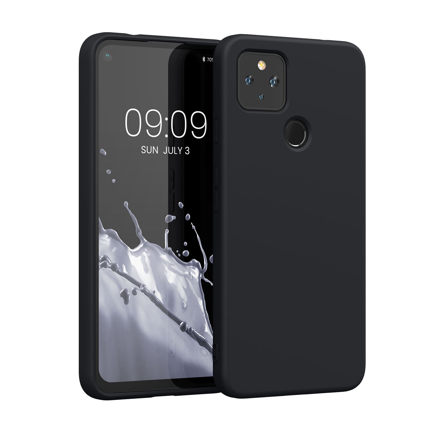 kwmobile Hülle kompatibel mit Google Pixel 4a 5G Schutzhülle für kabelloses Laden Case