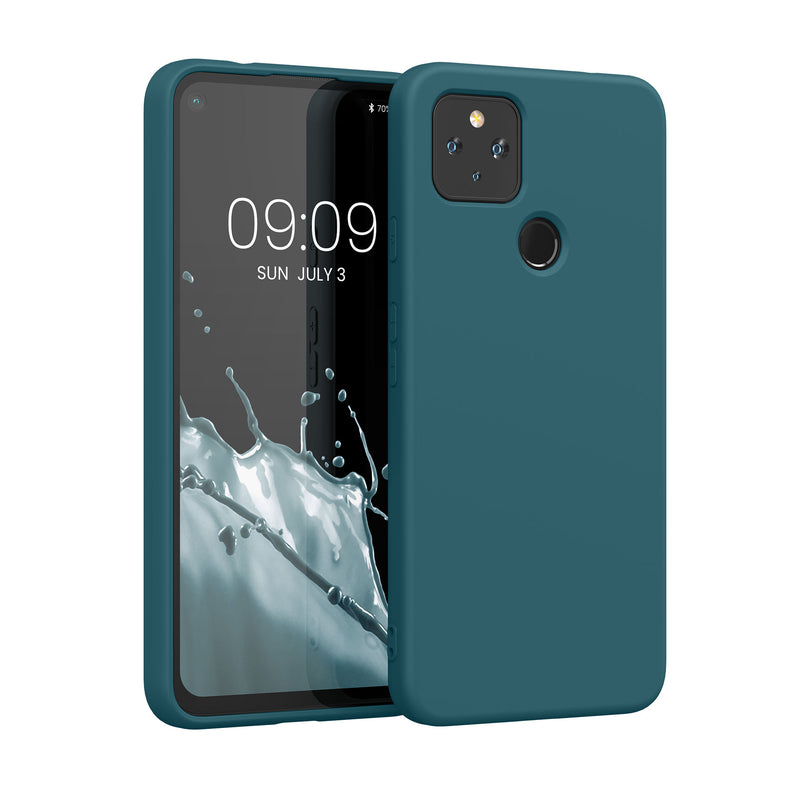 kwmobile Hülle kompatibel mit Google Pixel 4a 5G Schutzhülle für kabelloses Laden Case