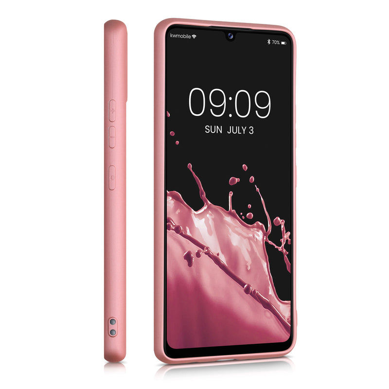 kwmobile Handyhülle für Samsung Galaxy A42 5G Hülle - Silikon Case - Schutzhülle Cover