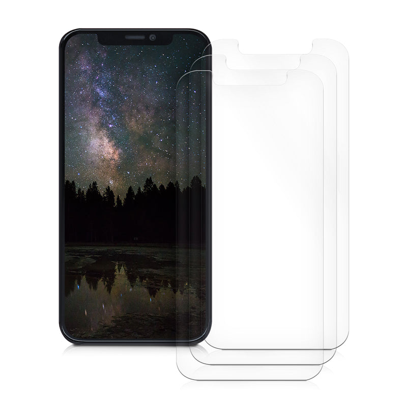 3x Folie kristallklar für Apple iPhone 12 / iPhone 12 Pro