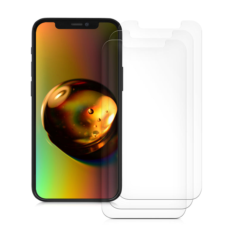 3x Folie kristallklar für Apple iPhone 12 mini