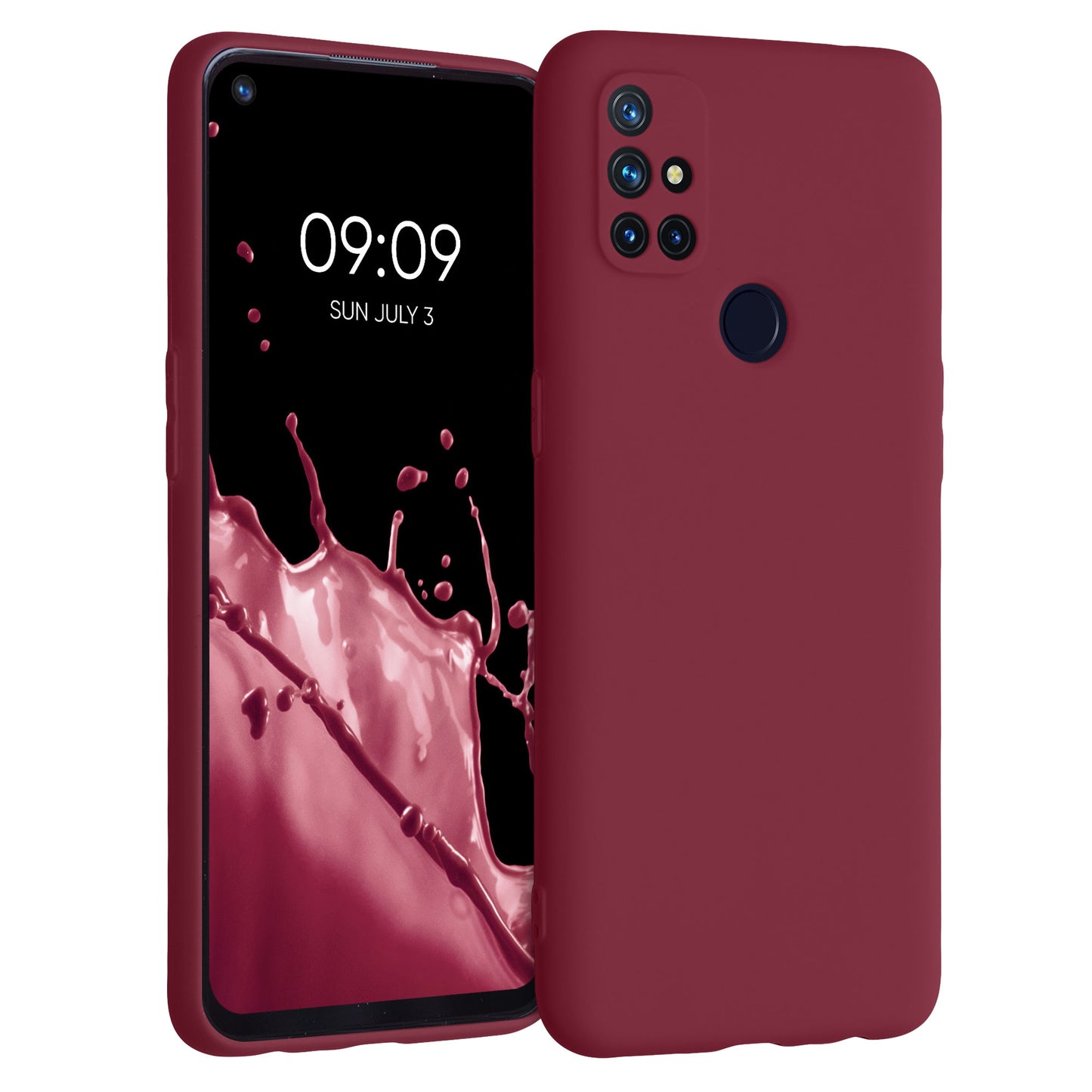 kwmobile Handyhülle für OnePlus Nord N10 5G - Kabelloses Laden - Schutzhülle Cover