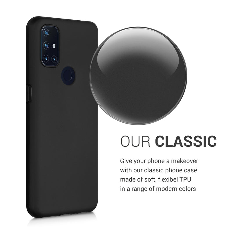 kwmobile Handyhülle für OnePlus Nord N10 5G - Kabelloses Laden - Schutzhülle Cover