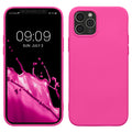 kwmobile Hülle kompatibel mit Apple iPhone 12 / iPhone 12 Pro Hülle - Schutzhülle für kabelloses Laden - Case
