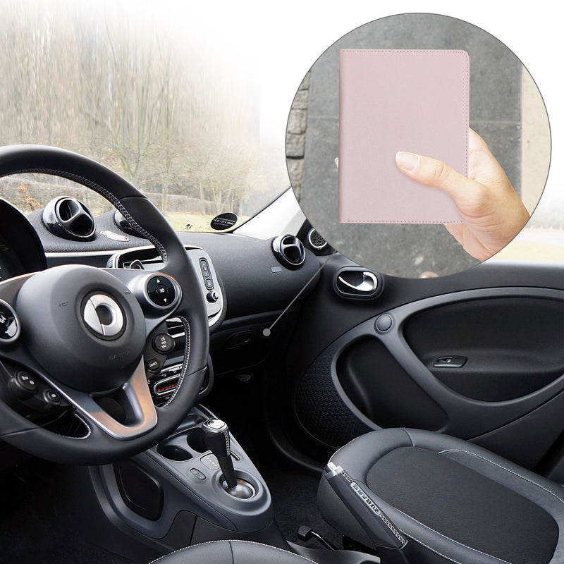 kwmobile Fahrzeugschein Hülle mit Kartenfächern Tasche für italienische Auto Zulassungsbescheinigung Führerschein