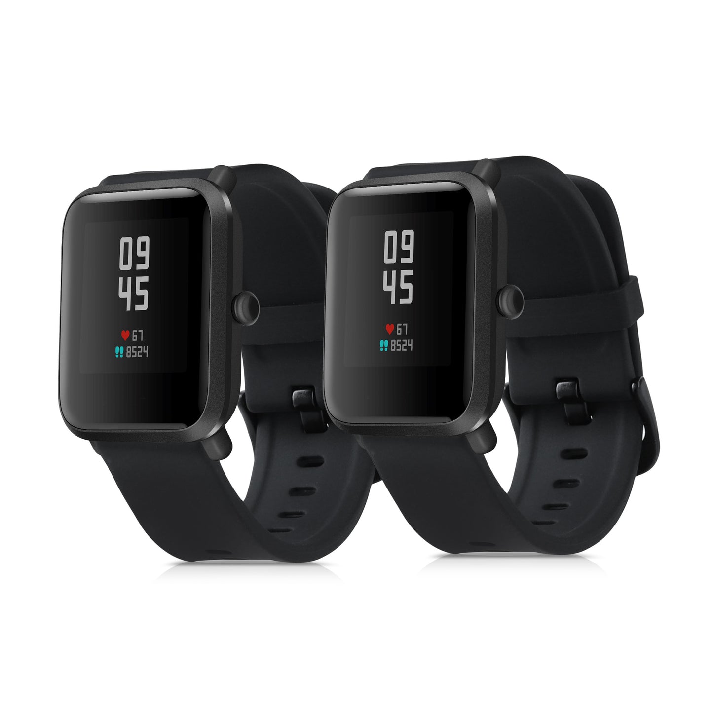 kwmobile Uhrenarmband für Huami Amazfit Bip S / Bip S Lite Armband Fitnesstracker Band Set Ersatzarmband Smartwatch