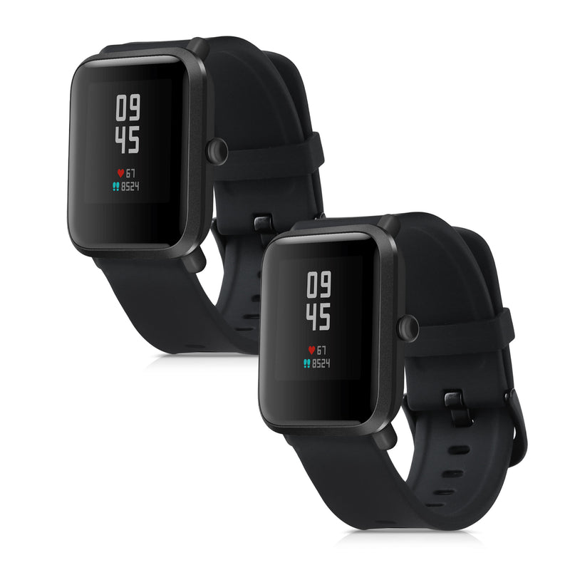 kwmobile Uhrenarmband für Huami Amazfit Bip S / Bip S Lite Armband Fitnesstracker Band Set Ersatzarmband Smartwatch