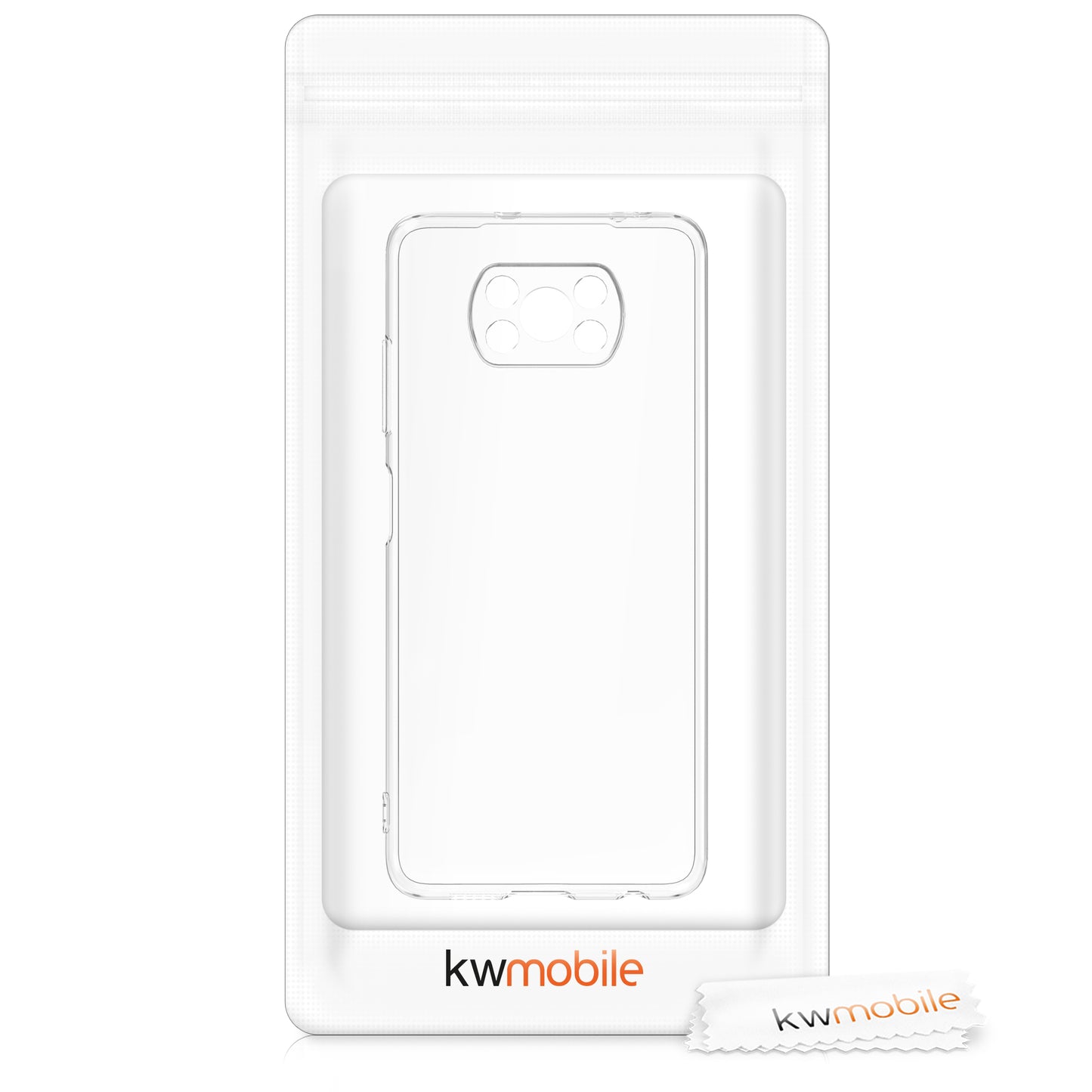 kwmobile Hülle kompatibel mit Xiaomi Poco X3 NFC / Poco X3 Pro - Handy Case