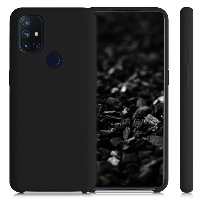 kwmobile Handyhülle für OnePlus Nord N10 5G Hülle - Case Silikon - Kabelloses Laden - Schutzhülle Cover