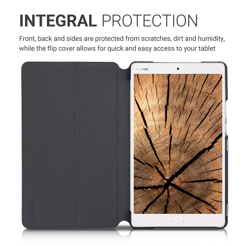 kwmobile Hülle kompatibel mit Huawei MediaPad M3 8.4 - Slim Tablet Cover