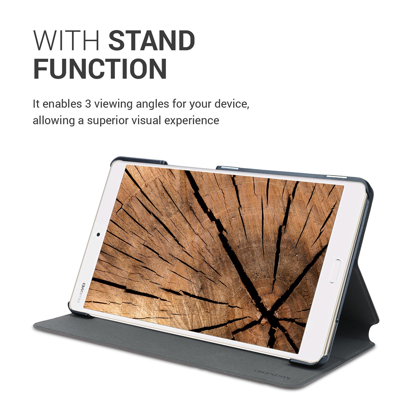 kwmobile Hülle kompatibel mit Huawei MediaPad M3 8.4 - Slim Tablet Cover