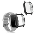 kwmobile Silikon Hülle für Huami Amazfit GTS 3 / GTS 2 / GTS 2e Schutzhülle Fullbody Display Cover Set