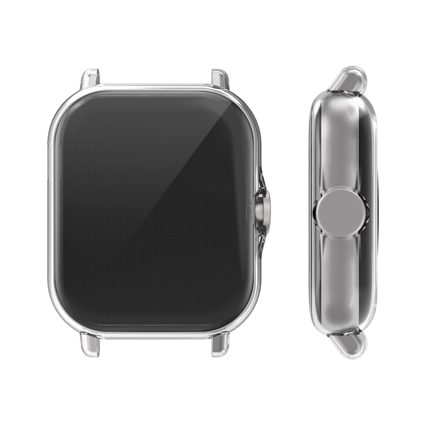 kwmobile Silikon Hülle für Huami Amazfit GTS 3 / GTS 2 / GTS 2e Schutzhülle Fullbody Display Cover Set