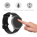 kwmobile Silikon Hülle für Huami Amazfit GTR 2 / 2e Schutzhülle Fullbody Display Cover Set