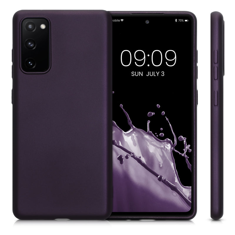 kwmobile Handyhülle für Samsung Galaxy S20 FE Hülle Silikon Case Schutzhülle Cover