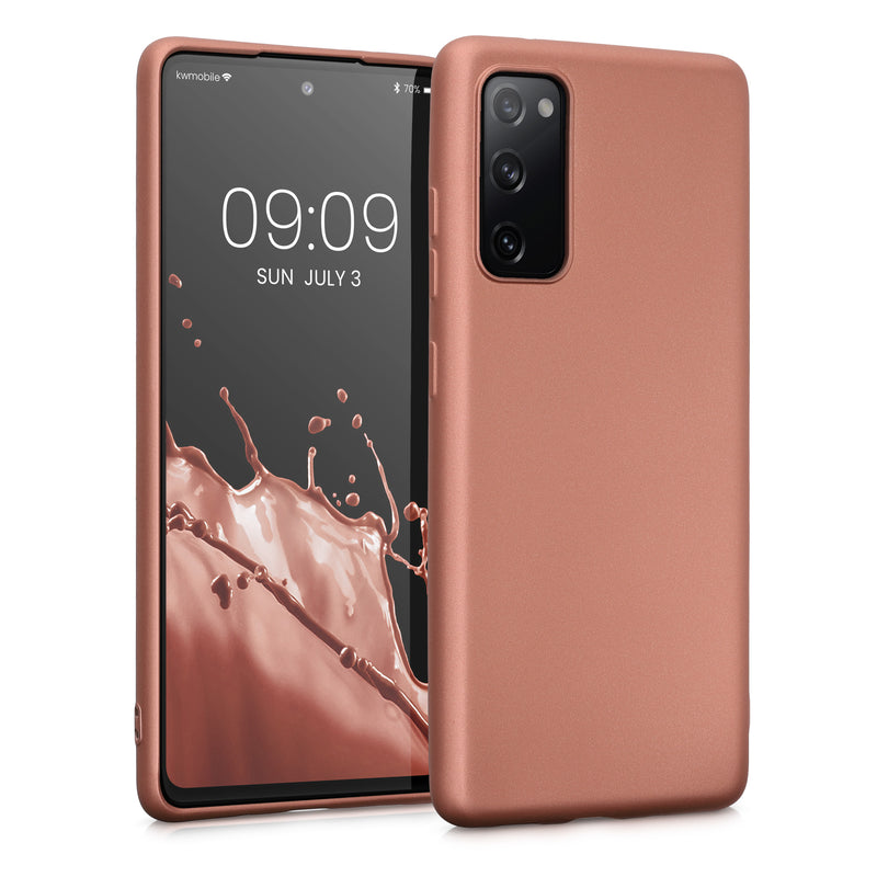 kwmobile Handyhülle für Samsung Galaxy S20 FE Hülle Silikon Case Schutzhülle Cover