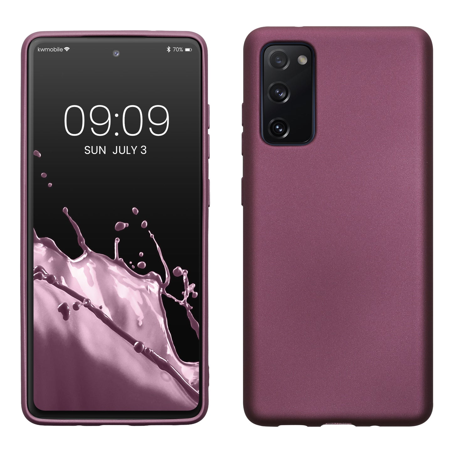 kwmobile Handyhülle für Samsung Galaxy S20 FE Hülle Silikon Case Schutzhülle Cover