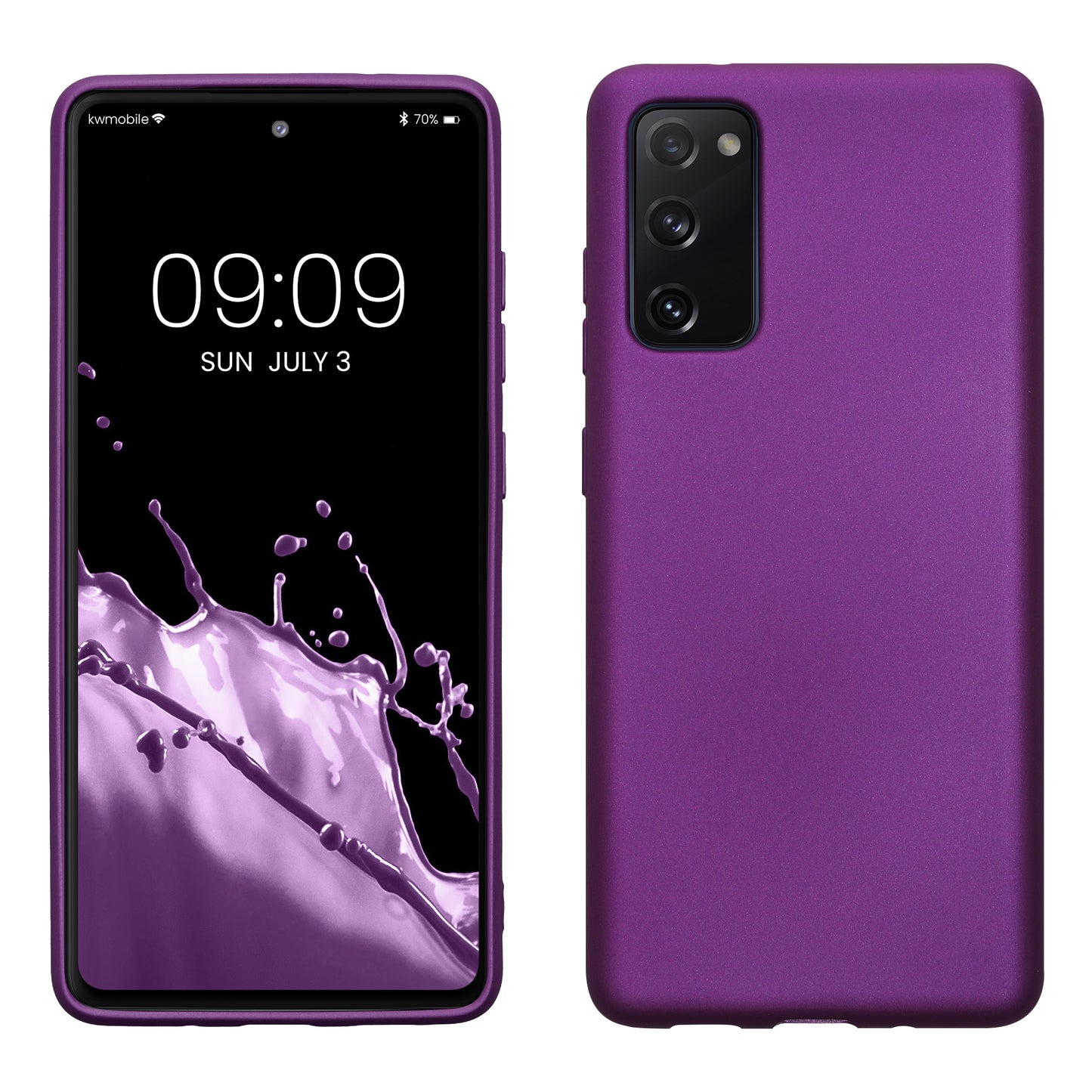 kwmobile Handyhülle für Samsung Galaxy S20 FE Hülle Silikon Case Schutzhülle Cover