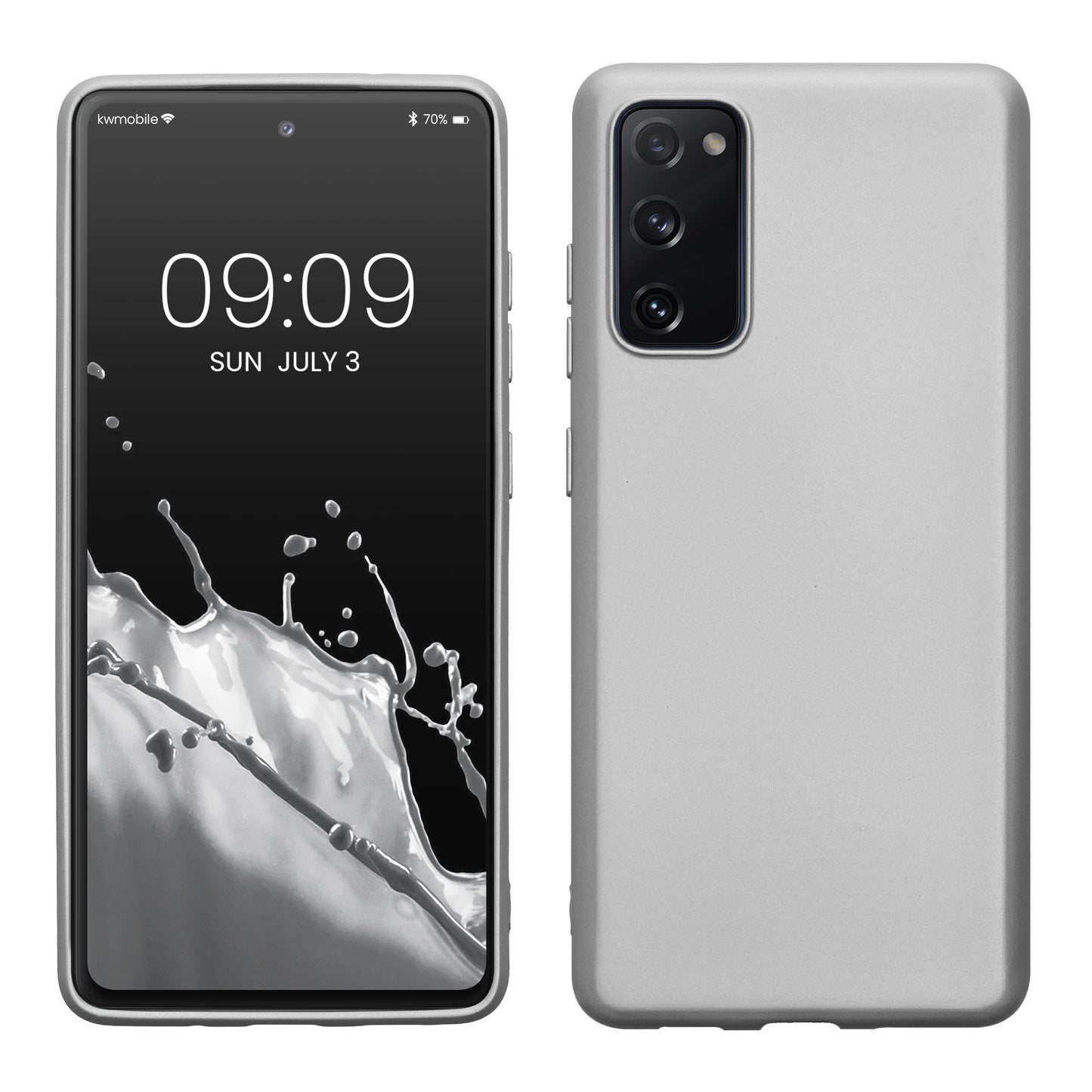 kwmobile Handyhülle für Samsung Galaxy S20 FE Hülle Silikon Case Schutzhülle Cover