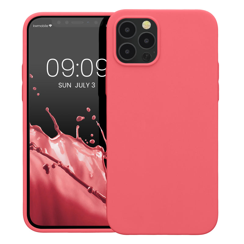 kwmobile Handyhülle für Apple iPhone 12 / iPhone 12 Pro Hülle - Kabelloses Laden - Schutzhülle Cover