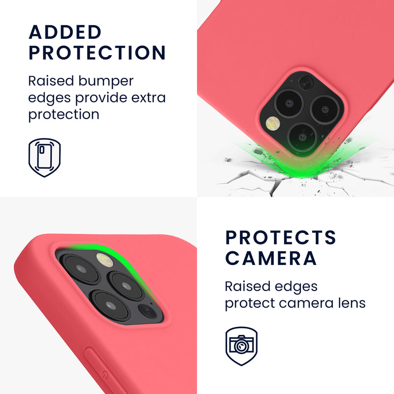 kwmobile Handyhülle für Apple iPhone 12 / iPhone 12 Pro Hülle - Kabelloses Laden - Schutzhülle Cover