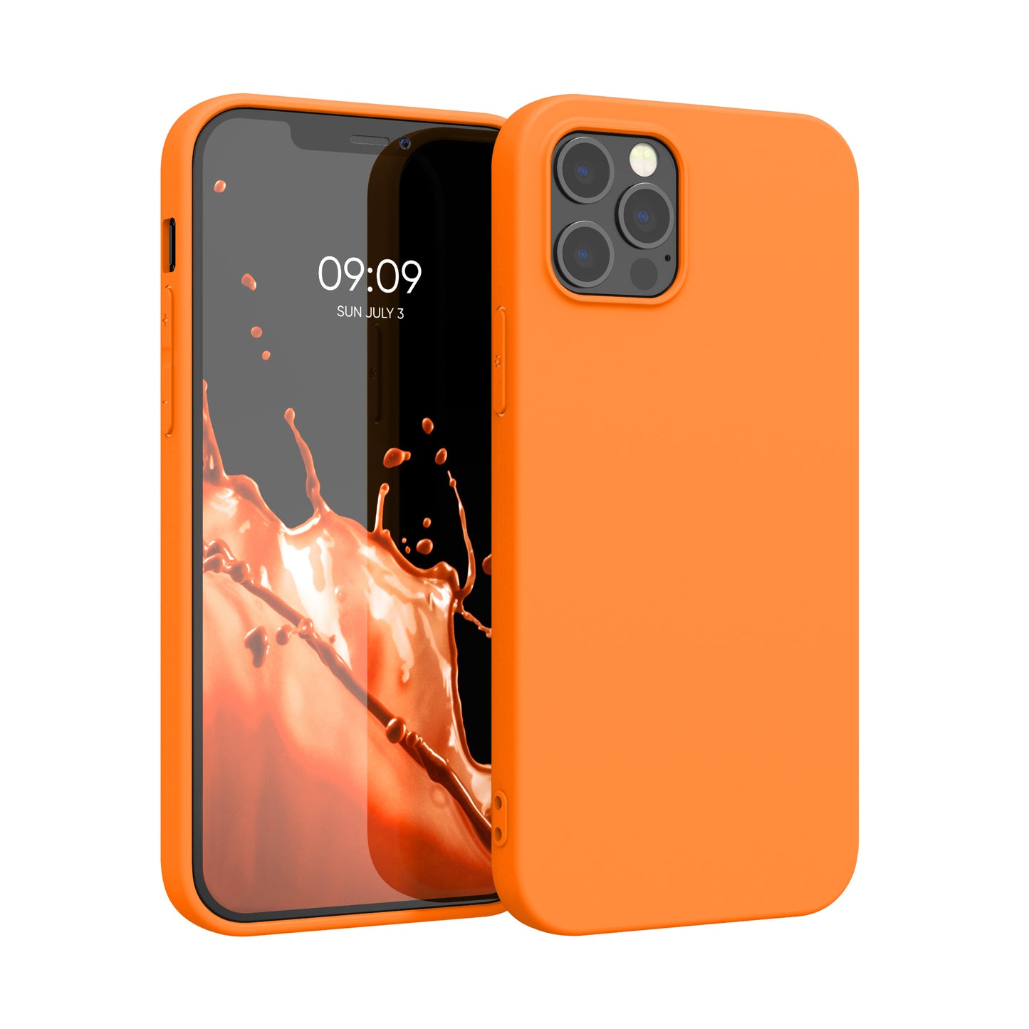 kwmobile Handyhülle für Apple iPhone 12 Pro Max Hülle - Kabelloses Laden - Schutzhülle Cover