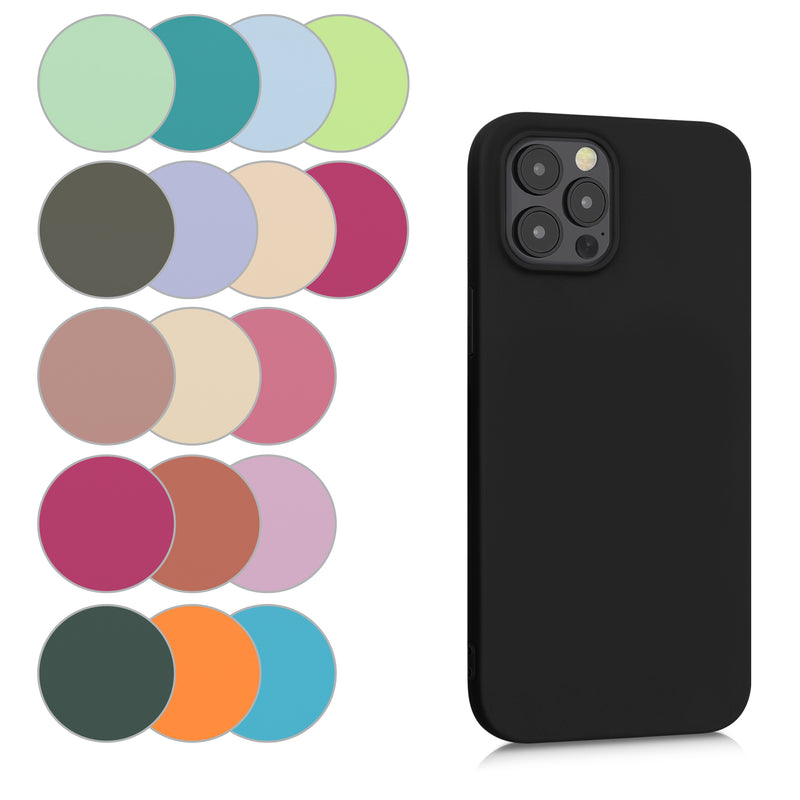 kwmobile Handyhülle für Apple iPhone 12 Pro Max Hülle - Kabelloses Laden - Schutzhülle Cover