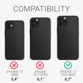 kwmobile Handyhülle für Apple iPhone 12 Pro Max - Kabelloses Laden - Schutzhülle Cover