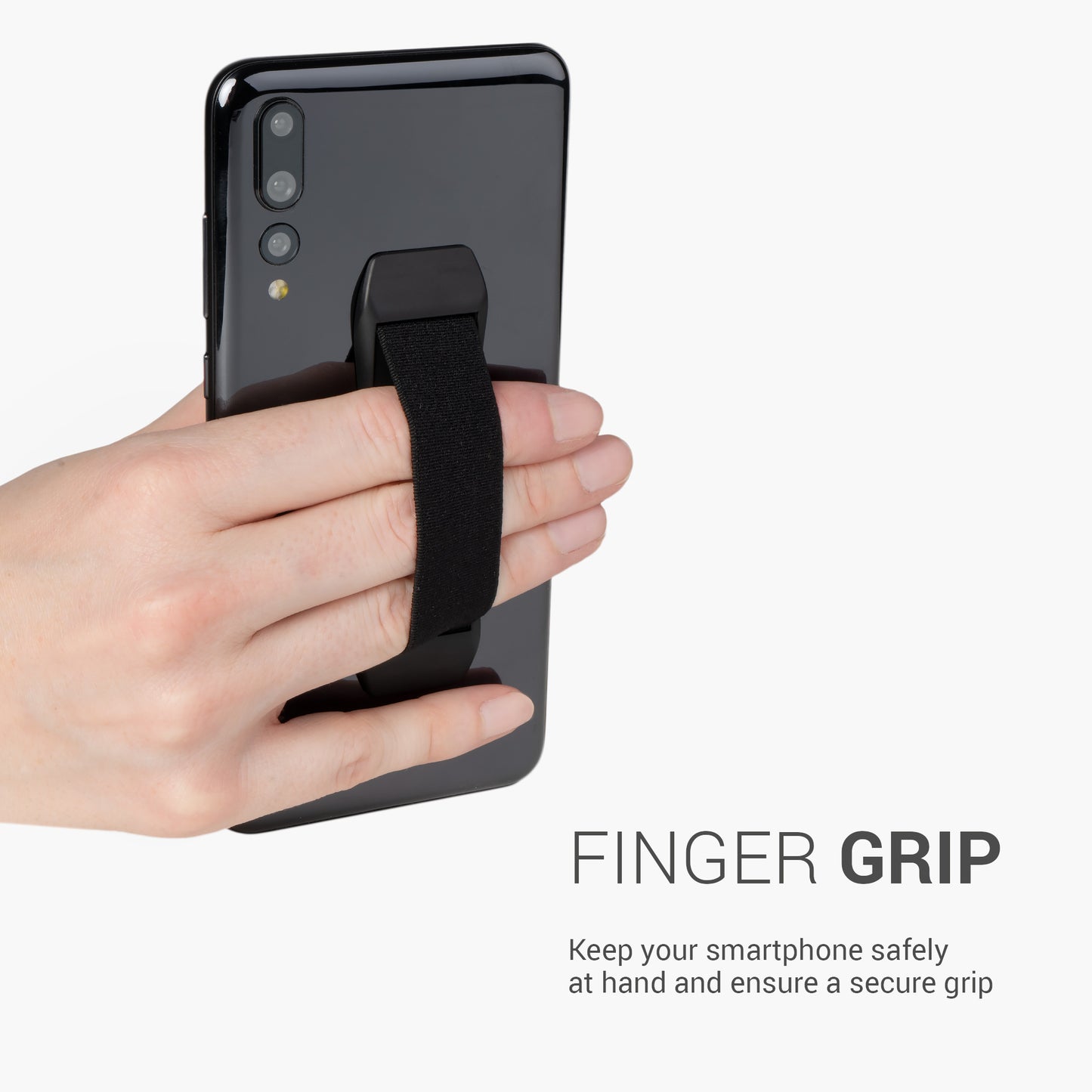 kwmobile Smartphone Fingerhalter Set - Handy Fingerhalterung für bessere Einhandbedienung - Handyhalter Finger Halter - Halterung