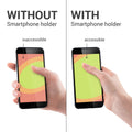 kwmobile Smartphone Fingerhalter Set - Handy Fingerhalterung für bessere Einhandbedienung - Handyhalter Finger Halter - Halterung