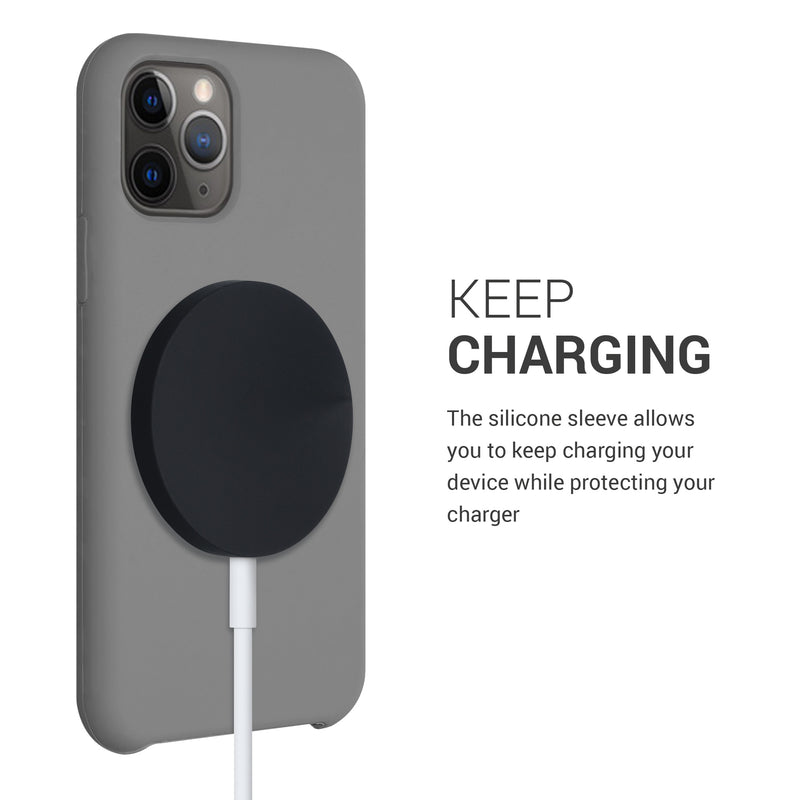 kwmobile Case kompatibel mit Apple MagSafe Charger Pad Ladegerät Hülle Charger Schutzhülle