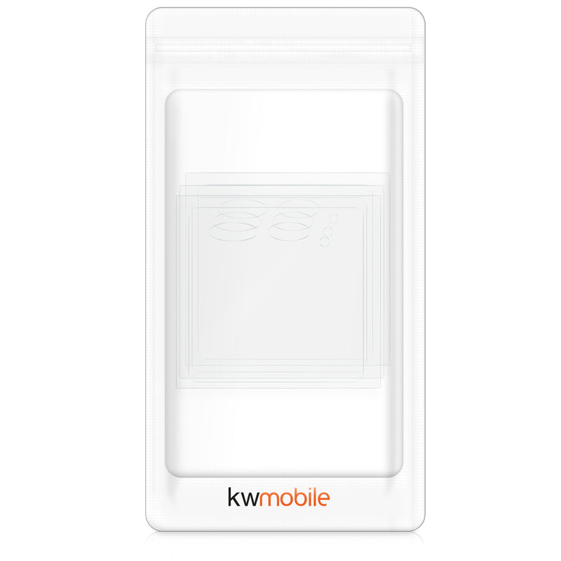 kwmobile Aufkleber Folien kompatibel mit Toniebox Sticker Schutzfolien Set selbstklebend